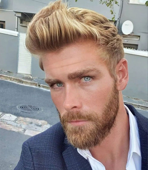 Mastering The Blonde Stage Beard Stylish Grooming For Modern Men